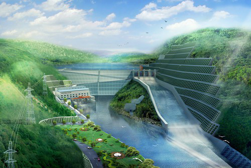 大埔老挝南塔河1号水电站项目